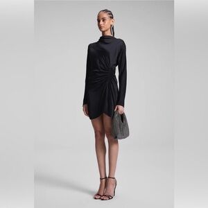 A.L.C. Black Long Sleeve Dress
